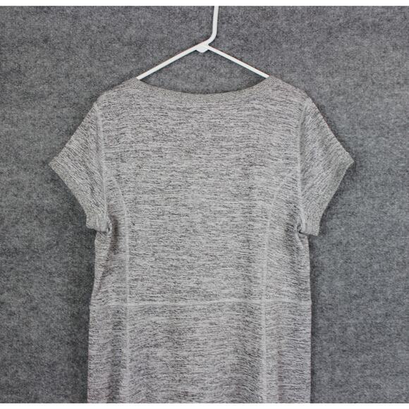 T by Talbots Women's XL Dress Gray Midi Causal Weekend Wear - Picture 8 of 9